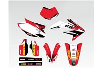 Kit adesivi compatibile con per HM 125 DERAPAGE 4T 2010 - 2016 - MXPKAD15151