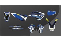 Kit Autocollants compatible avec per HUSABERG TE 250 2011 - 2012 - MXPKAD14874
