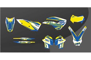 Kit de pegatinas compatible con per HUSABERG TE 250 2011 - 2012 - MXPKAD15133