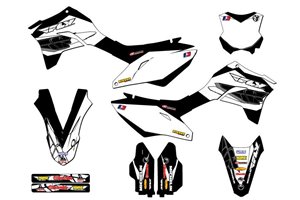 Sticker set compatible with per KAWASAKI KLX 300 R 2020 - 2022 - MXPKAD15156