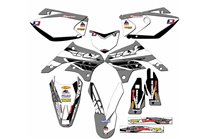 Kit de pegatinas compatible con per KAWASAKI KLX 450R 2008 - 2020 - MXPKAD14902