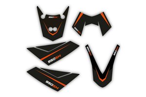 Kit adesivi compatibile con per KTM 950 SUPERMOTO 2006 - 2007 - MXPKAD14908