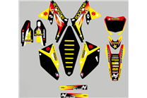 Sticker set compatible with per SUZUKI DR 650 1996 - 2021 - MXPKAD15205
