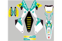 Kit adesivi compatibile con per SUZUKI DR 650 1996 - 2021 - MXPKAD15207