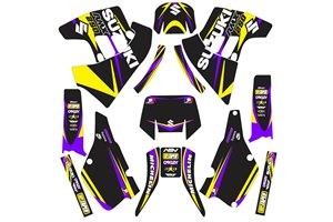 Kit Autocollants compatible avec per SUZUKI RMX 250 1993 - 1995 - MXPKAD14916