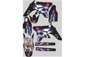 Kit de pegatinas compatible con per SUZUKI RMX 450Z 2010 - 2020 - MXPKAD14917