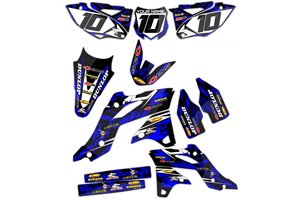 Kit adesivi compatibile con per TM RACING MX 125 144 250 300 2 STROKE 2015 - 2021 MXPKAD14920
