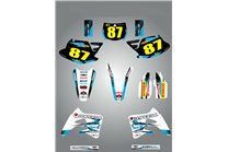 Kit adesivi compatibile con per TM RACING 85 2013 - 2021 - MXPKAD15216