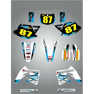 Kit adesivi compatibile con per TM RACING 85 2013 - 2021 - MXPKAD15216