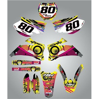 Kit adesivi compatibile con per TM RACING 85 2013 - 2021 - MXPKAD15216