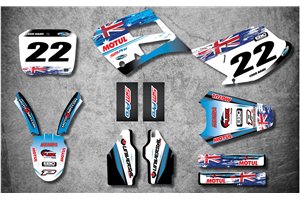 Sticker set compatible with per TM RACING 125-250-300 2000 - 2003 - MXPKAD14919