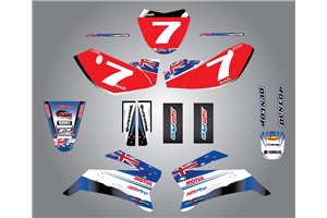 Aufkleber Satz kompatibel mit per YAMAHA TTR 110 2008 - 2020 - MXPKAD14926