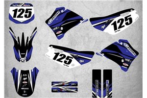 Aufkleber Satz kompatibel mit per YAMAHA TTR 125 2000 - 2007 - MXPKAD15222