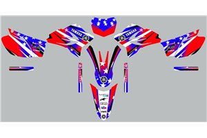 Aufkleber Satz kompatibel mit per YAMAHA TTR230 2005 - 2018 - MXPKAD15225