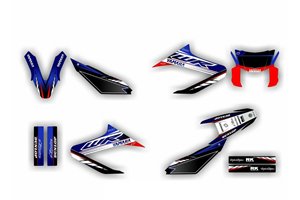 Kit Autocollants compatible avec per YAMAHA WR 155R WR 125R-X 2009 - 2016 - MXPKAD15229