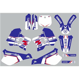 Kit adesivi compatibile con per YAMAHA WR 250 1993 - 1995 - MXPKAD14930