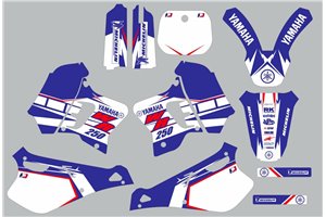 Sticker set compatible with per YAMAHA WR 250 1993 - 1995 - MXPKAD14930
