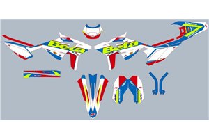 Sticker set compatible with per BETA RIEJU MRT 50 125 2021 - 2022 - MXPKAD15245