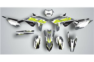 Kit Autocollants compatible avec per BETA RIEJU MRT 50 125 2021 - 2022 - MXPKAD15247