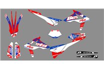 Sticker set compatible with per BETA 250R 450R 2018 - 2019 - MXPKAD14834