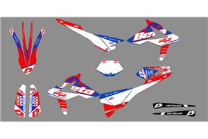 Sticker set compatible with per BETA 250R 450R 2018 - 2019 - MXPKAD14834