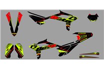 Kit adesivi compatibile con per BETA 250R 450R 2018 - 2019 - MXPKAD15249