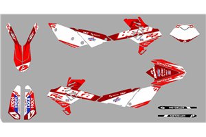 Sticker set compatible with per BETA RR 125 LC 2019 - 2020 - MXPKAD14832