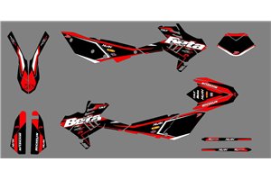 Sticker set compatible with per BETA RR 125 LC 2019 - 2020 - MXPKAD15267