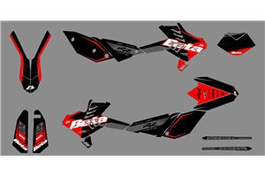 Kit Autocollants compatible avec per BETA RR 125 LC 2019 - 2020 - MXPKAD15269