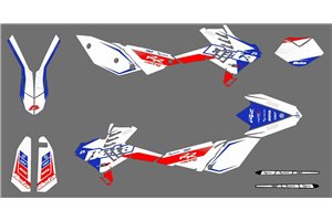 Sticker set compatible with per BETA RR 125 LC 2019 - 2020 - MXPKAD15270