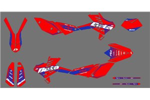 Sticker set compatible with per BETA RR 125 LC 2019 - 2020 - MXPKAD15271