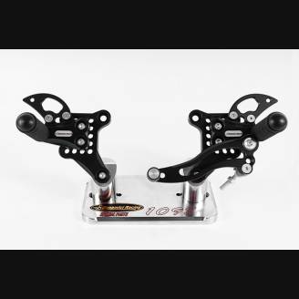 Repose-pieds reculés en Ergal Ducati 749 999 2003 - 2006 - MXPPAE2345