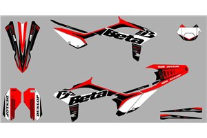 Kit de pegatinas compatible con per BETA RR 125 LC 2021 - 2022 - MXPKAD14833