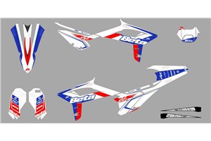 Sticker set compatible with per BETA RR 125 LC 2021 - 2022 - MXPKAD14833