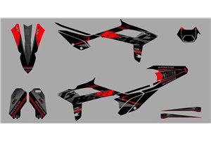 Kit Autocollants compatible avec per BETA RR 125 LC 2021 - 2022 - MXPKAD14833