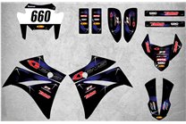 Kit Autocollants compatible avec per YAMAHA XT 660 X 2008 - 2015 - MXPKAD14935