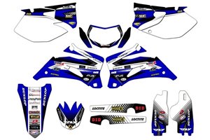 Aufkleber Satz kompatibel mit per YAMAHA WR 250X 250R 2008 - 2021 - MXPKAD14932