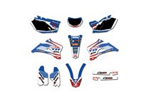 Kit Autocollants compatible avec per YAMAHA WR 450F 250F 2003 - 2004 - MXPKAD14933