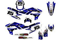 Kit adesivi compatibile con per YAMAHA WR 450F 250F 2003 - 2004 - MXPKAD14933