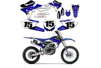 Kit adesivi compatibile con per YAMAHA WR 450F 250F 2003 - 2004 - MXPKAD14933