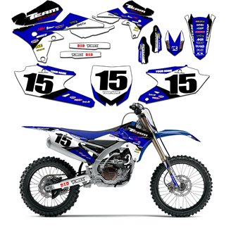 Kit Autocollants compatible avec per YAMAHA WR 450F 250F 2003 - 2004 - MXPKAD14933