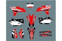 Kit Autocollants compatible avec per YAMAHA WR 450F 2012 - 2015 - MXPKAD14934