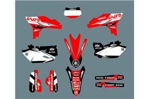 Sticker set compatible with per YAMAHA WR 450F 2012 - 2015 - MXPKAD14934