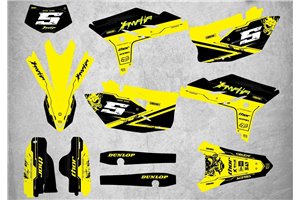 Kit Autocollants compatible avec per YAMAHA WR 450F 2012 - 2015 - MXPKAD14934