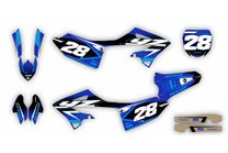 Aufkleber Satz kompatibel mit per YAMAHA YZ 125 250 2022 - MXPKAD14924