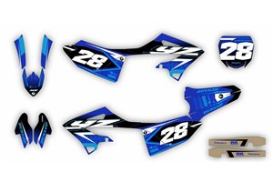 Kit adesivi compatibile con per YAMAHA YZ 125 250 2022 - MXPKAD14924
