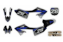 Kit Autocollants compatible avec per YAMAHA YZ 125 250 2022 - MXPKAD15326