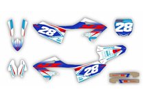 Kit Autocollants compatible avec per YAMAHA YZ 125 250 2022 - MXPKAD15326