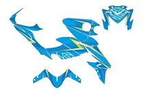 Kit Autocollants compatible avec per SUZUKI GSX S 1000 2015 - 2017 - MXPKAD15331