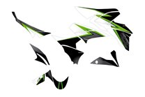 Aufkleber Satz kompatibel mit per KAWASAKI Z800 2013 - 2016 - MXPKAD15353